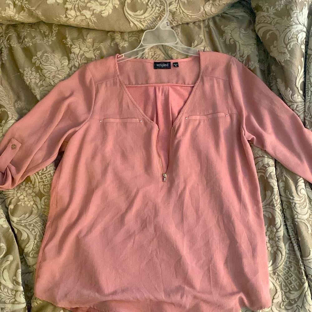 Light Blush Pink blouse